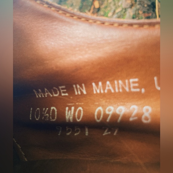 Rancourt & Co. Camden Derby - Natural Chromexcel- Mens 10.5 - Picture 5 of 5